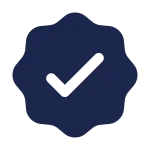Verified Check SVG Icon